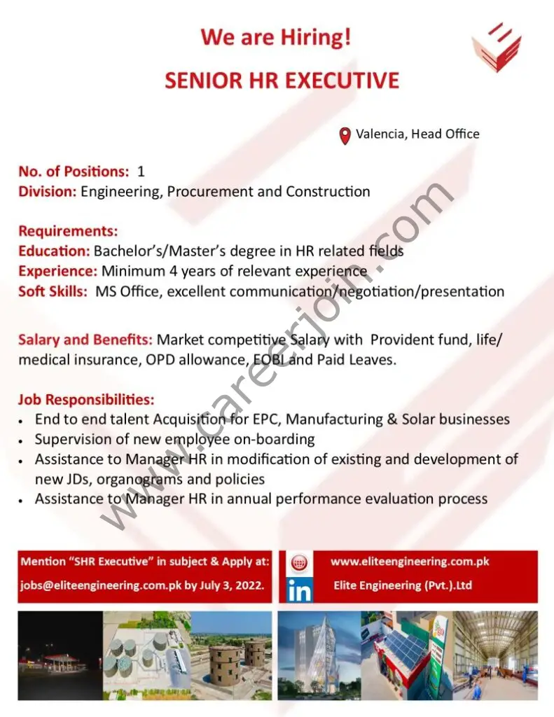 Elite Engineering Pvt Ltd Jobs July 2022 02
