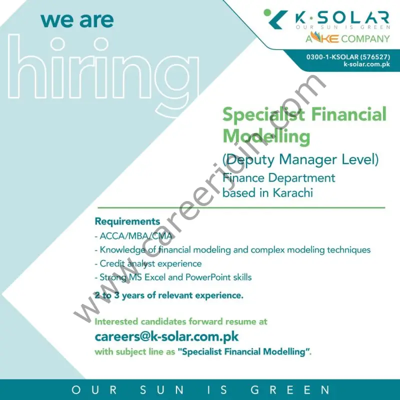 K-Solar Pvt Ltd Jobs June 2022 02