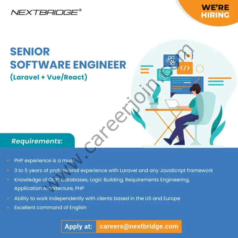 Nextbridge Pvt Ltd Jobs Senior Software Engineer 01