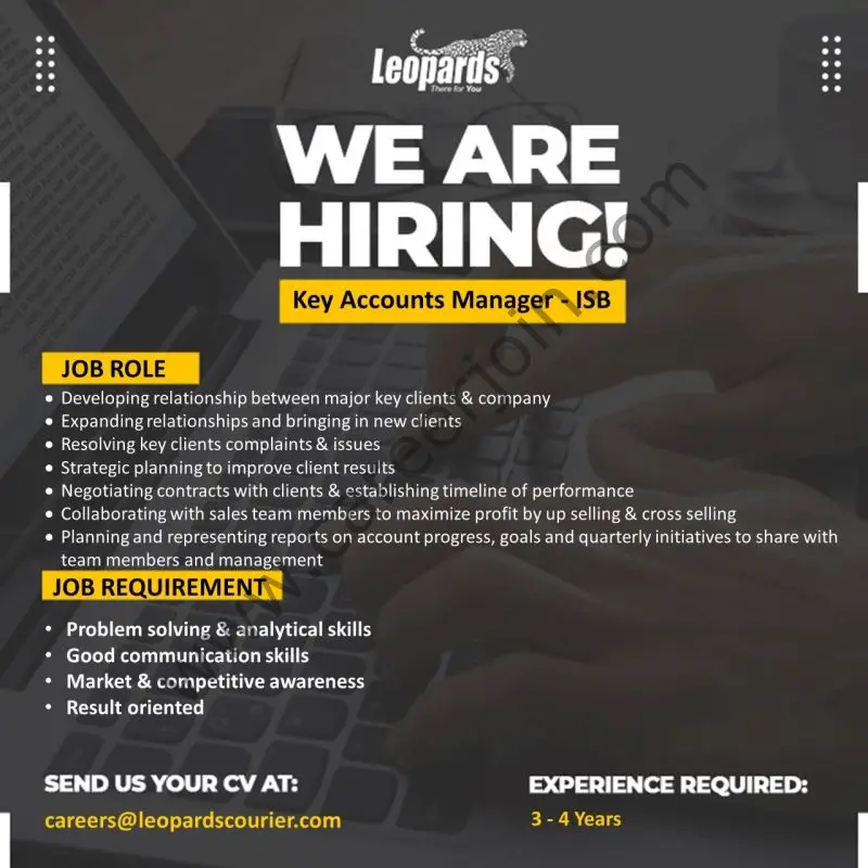 Leopards Courier Pvt Ltd Jobs August 2022 04