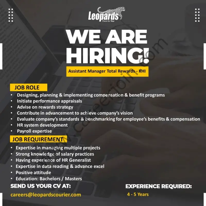 Leopards Courier Pvt Ltd Jobs September 2022 01