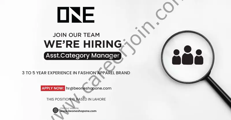 One Life Apparel Pvt Ltd Jobs Assistant Category Manager 01