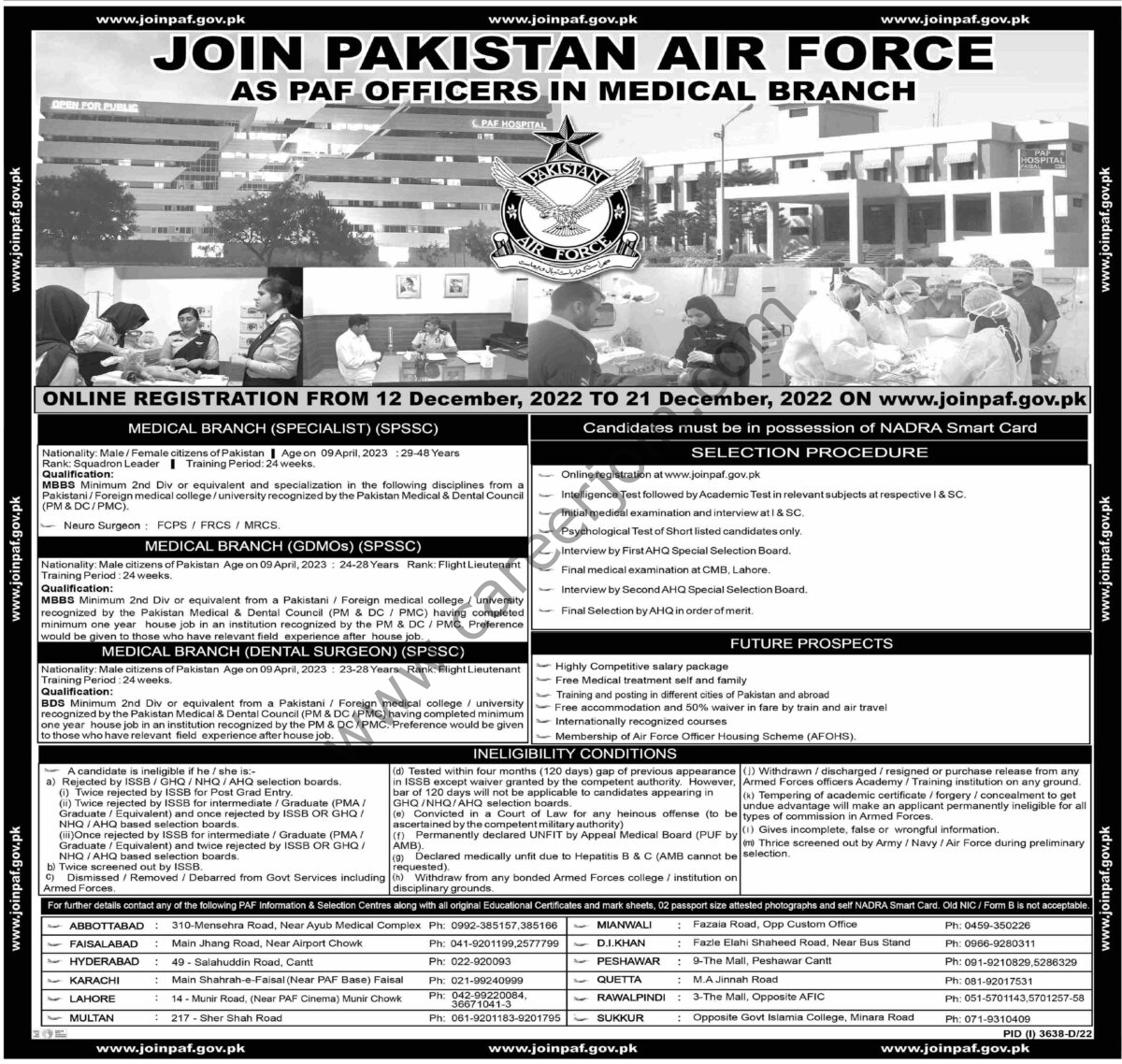 Join Pakistan Air Force 11 December 2022 Express 01