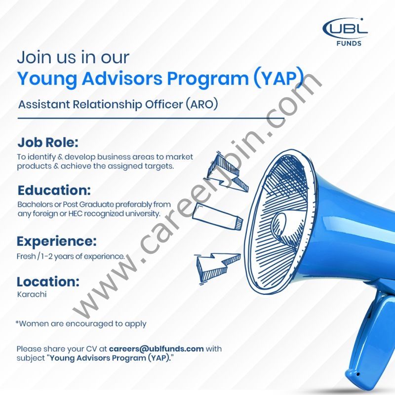 UBL Funds Manager Young Advisors Program YAP 2022 1