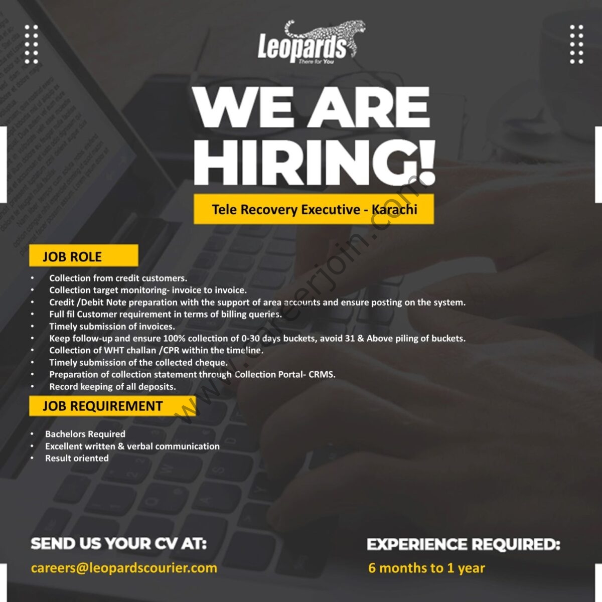 Leopards Courier Services Jobs 30 January 2023 1