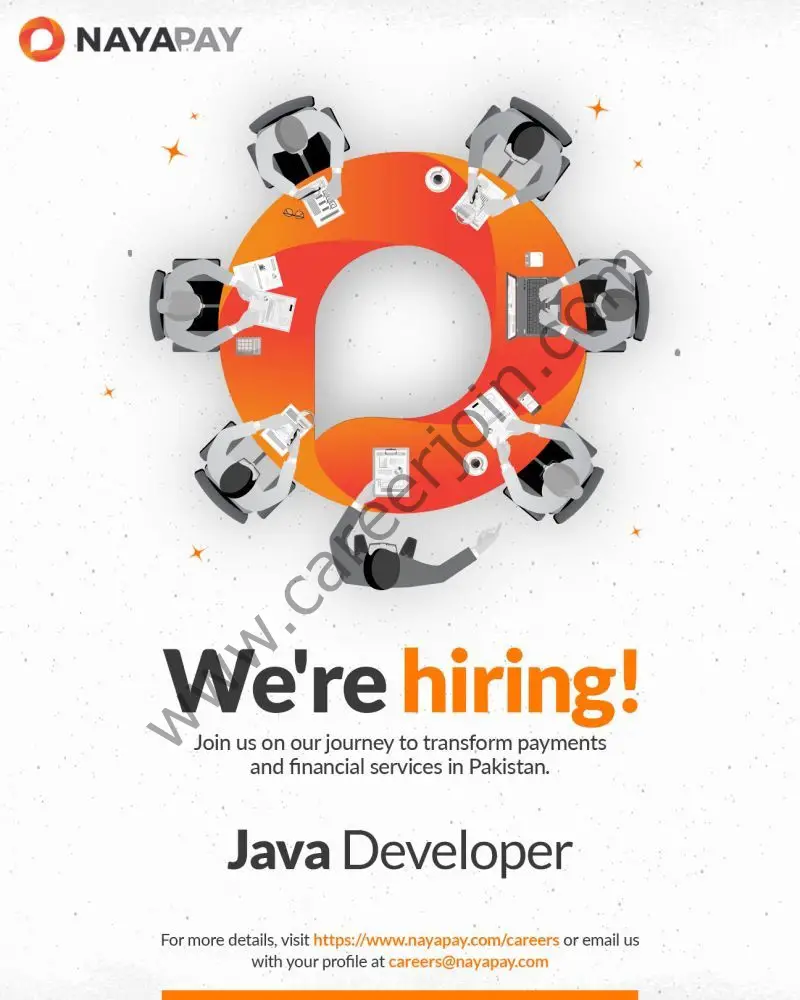 NayaPay Pakistan Jobs Java Developer 1