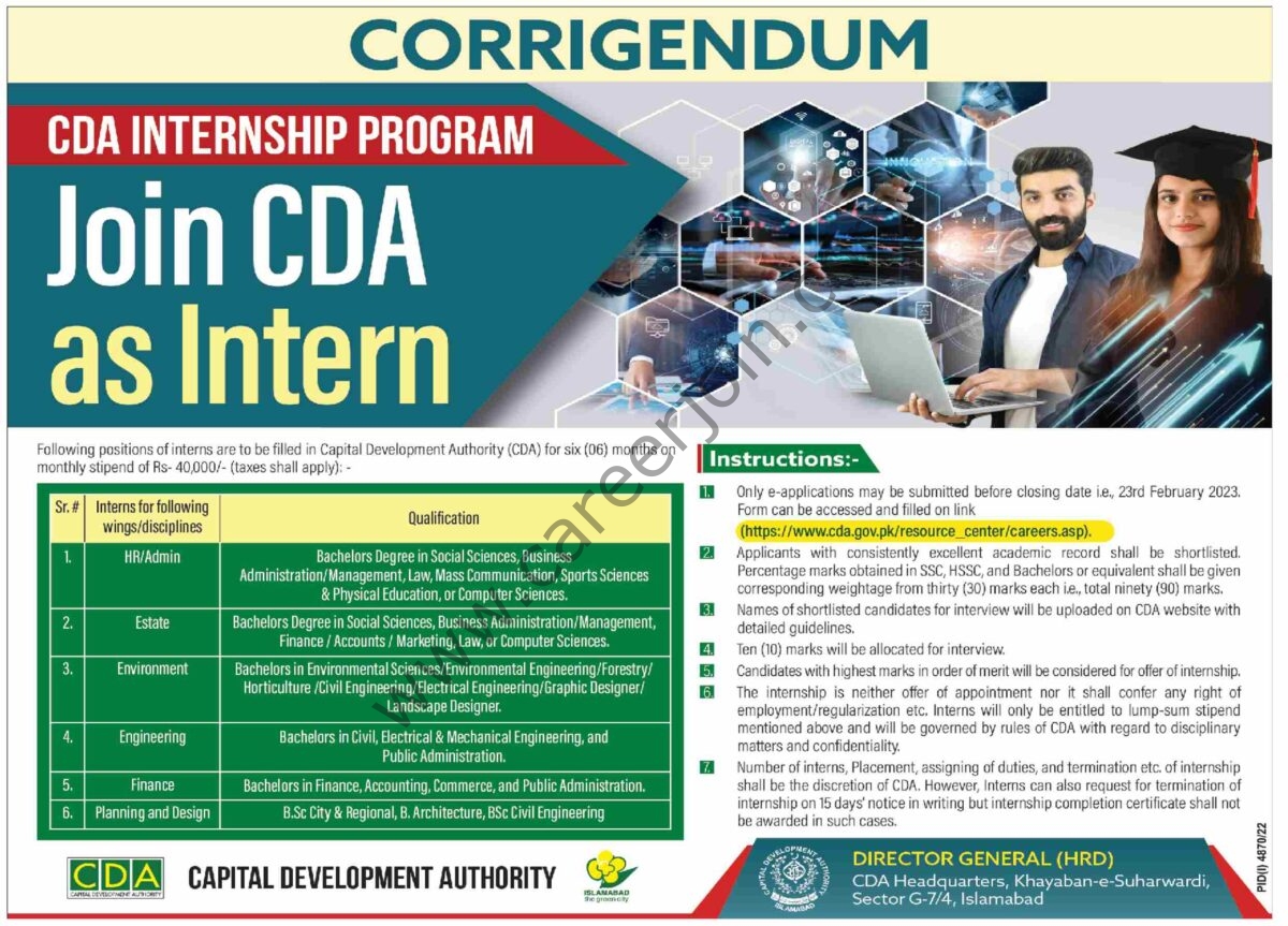 CDA Internship Program 07 February 2023 Dawn 01