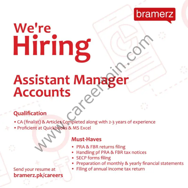 Bramerz Pakistan Jobs March 2023 2