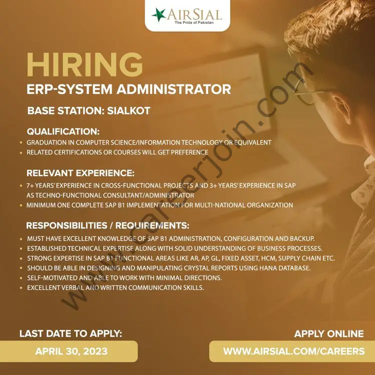 AirSial Ltd 25 Jobs 2023 5