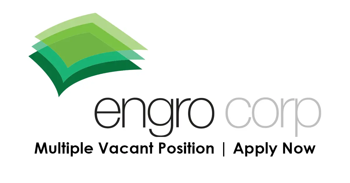 Engro Corporation Limited Jobs August 2025