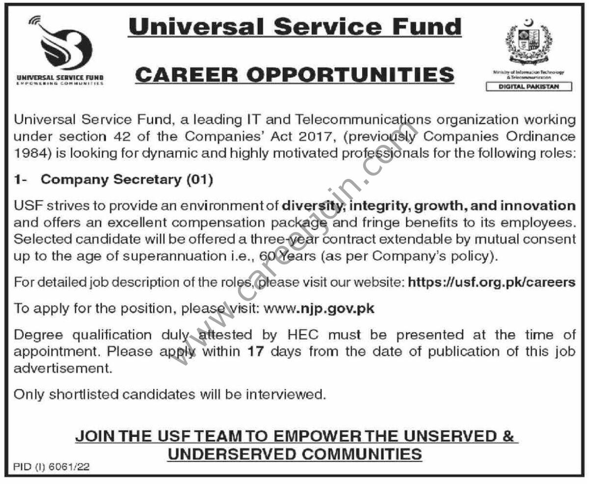 Universal Service Fund Jobs 05 April 2023 Dawn 01
