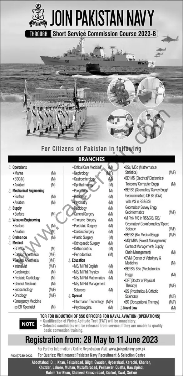 Join Pakistan Navy Jobs 28 May 2023 Express 1