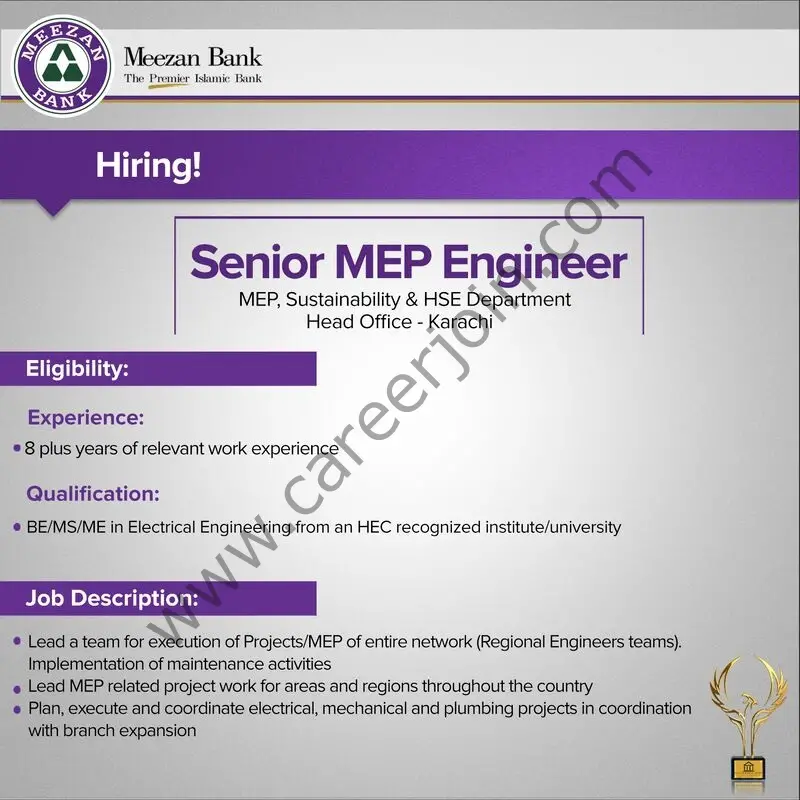 Meezan Bank Limited Jobs June 2023 3