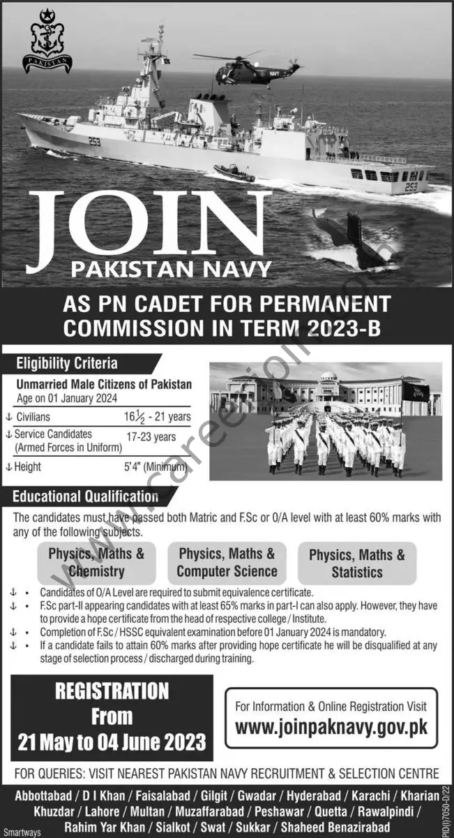 Pakistan Navy Jobs 21 May 2023 Express 1