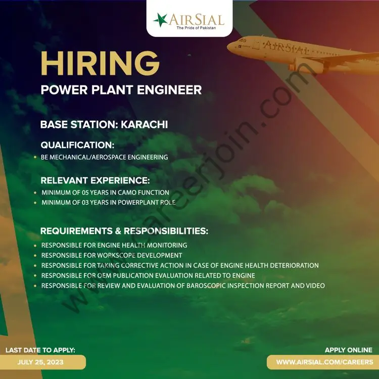 AirSial Limited Jobs July 2023 1