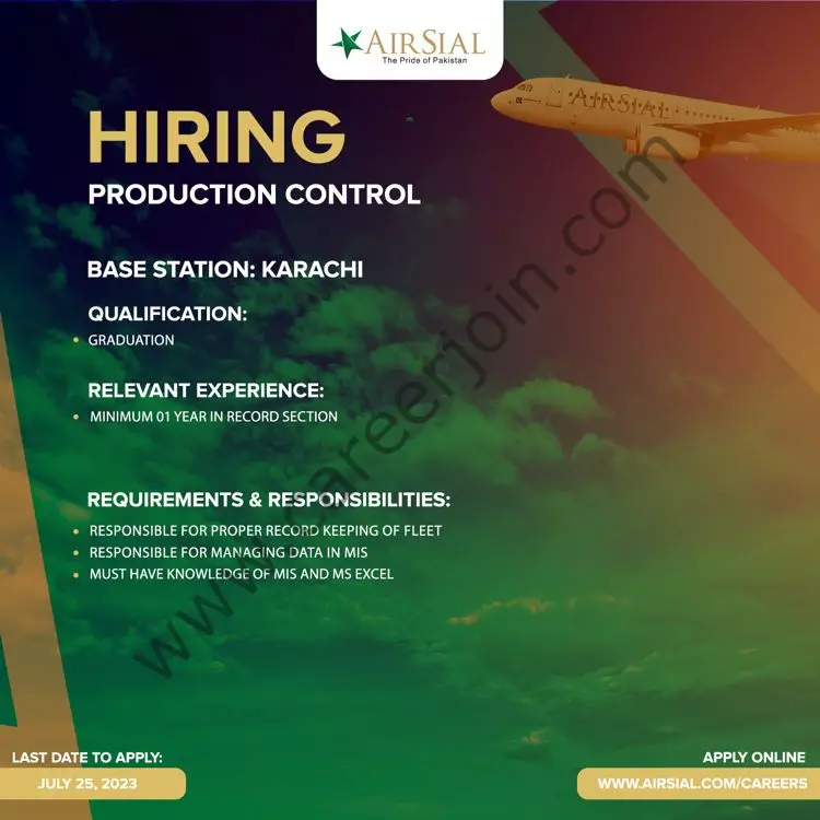 AirSial Limited Jobs July 2023 3