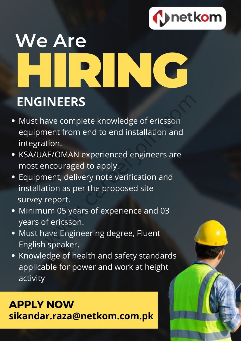 Netkom Technologies Jobs Engineers 1