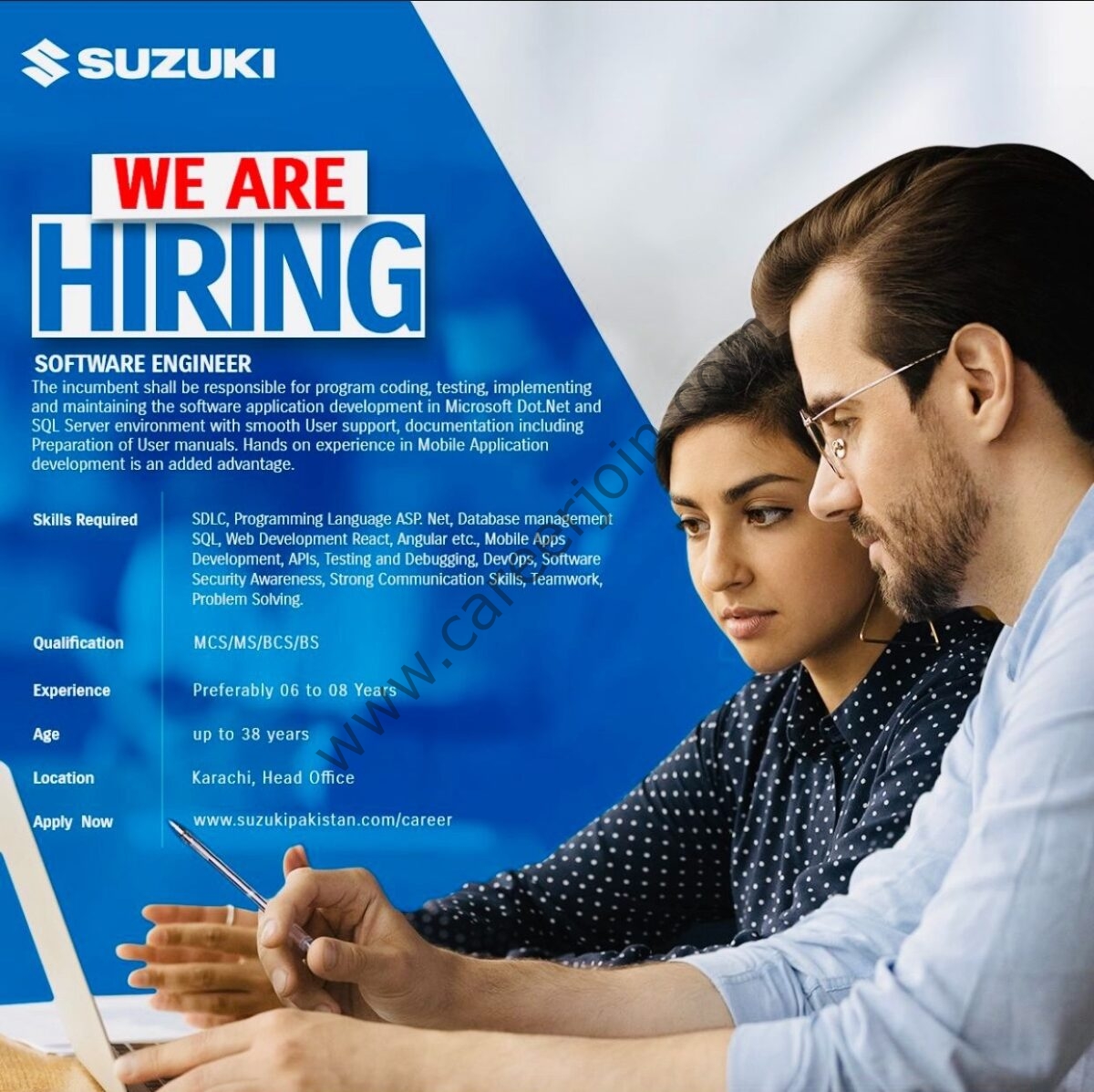 Suzuki Pakistan Jobs 18 November 2023 01 1