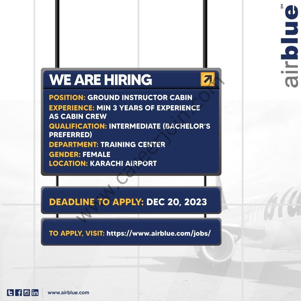 Airblue Jobs 10 December 2023 1