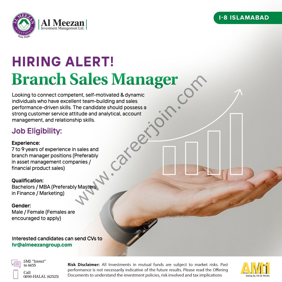 AL Meezan Investment Management Limited Jobs January 2024 1