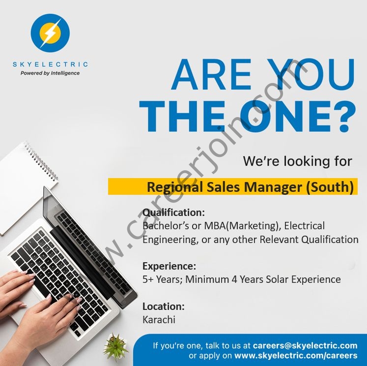 Sky Electric Pvt Ltd Jobs Regional Sales Manager 1