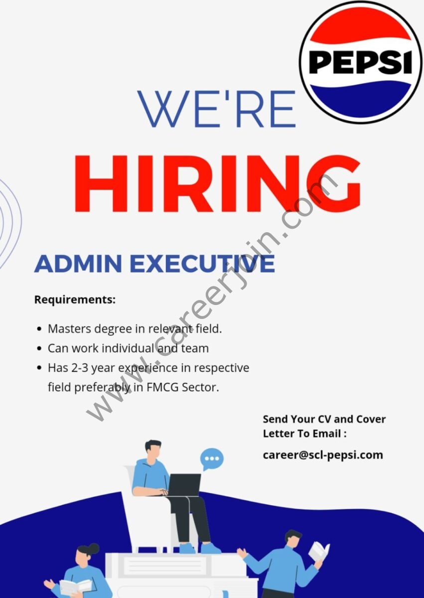 PEPSI Jobs Admin Executive 1