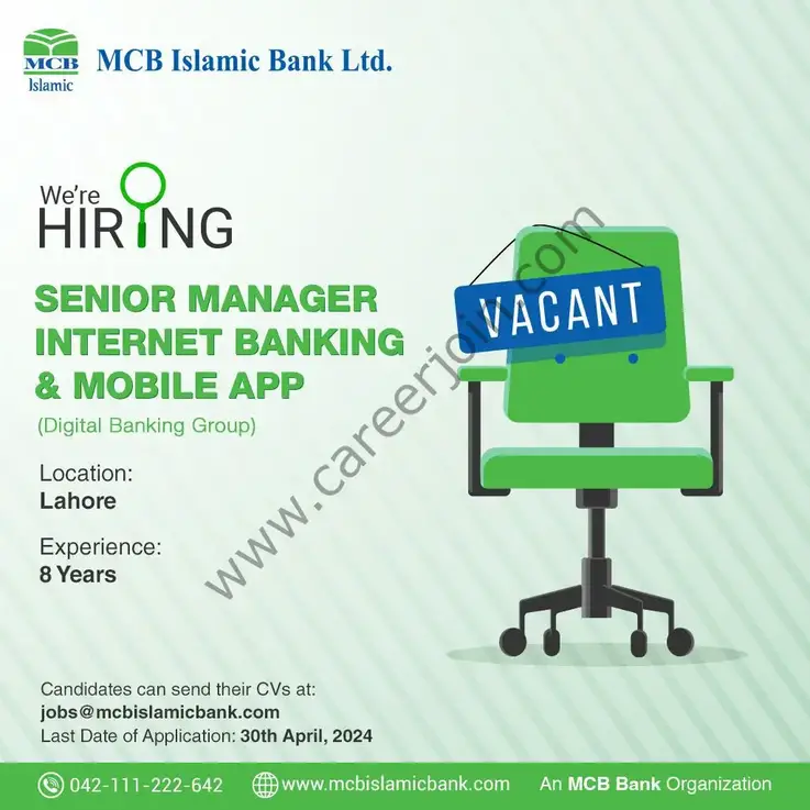 MCB Islamic Bank Ltd Jobs April 2024 1