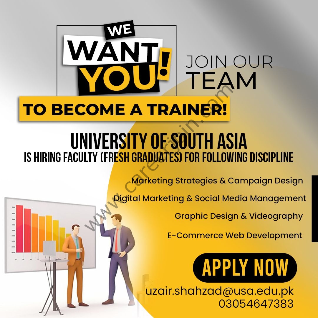 University of South Asia USA Jobs April 2024 1