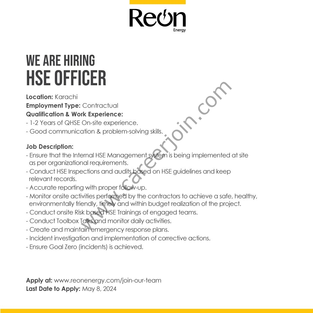 Reon Energy Ltd Jobs May 2024 1