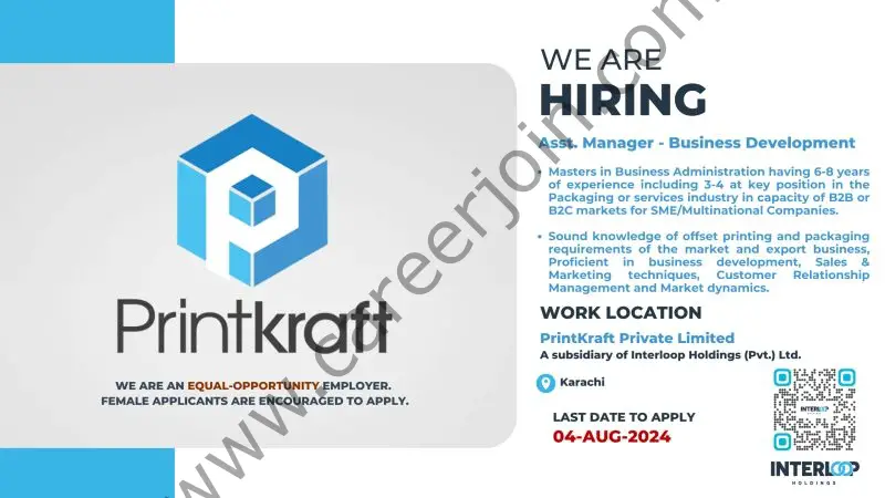 PrintKraft Pvt Ltd Jobs Assistant Manager Business Development 1
