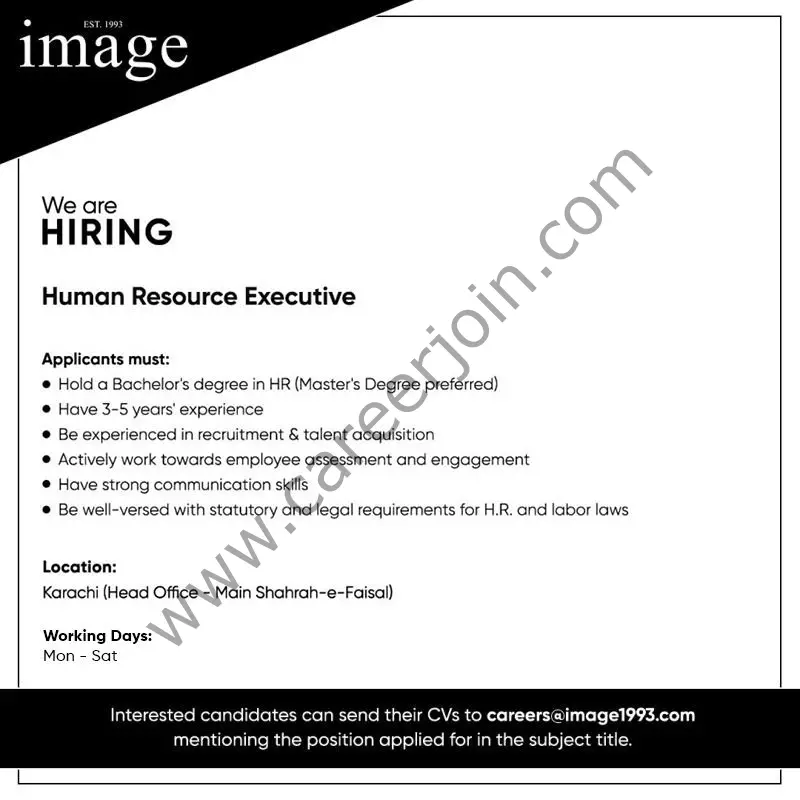 Image Pakistan Ltd Jobs August 2024 2