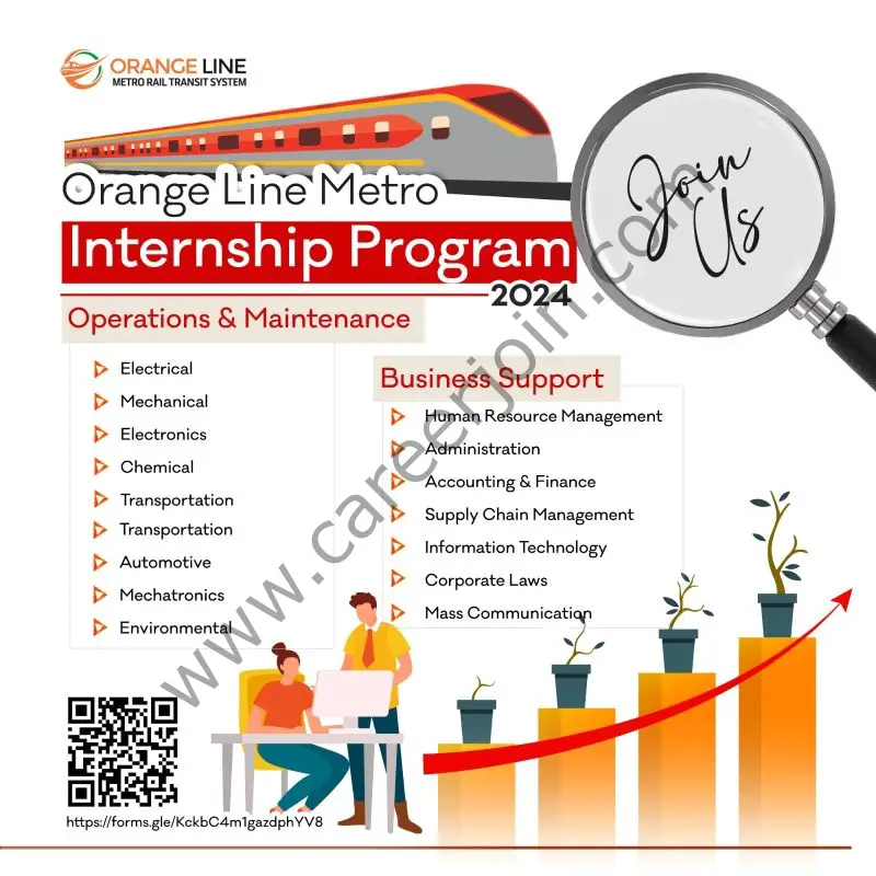 Orange Line Metro Rail Transit System OLMRTS Internship Program 2024 1