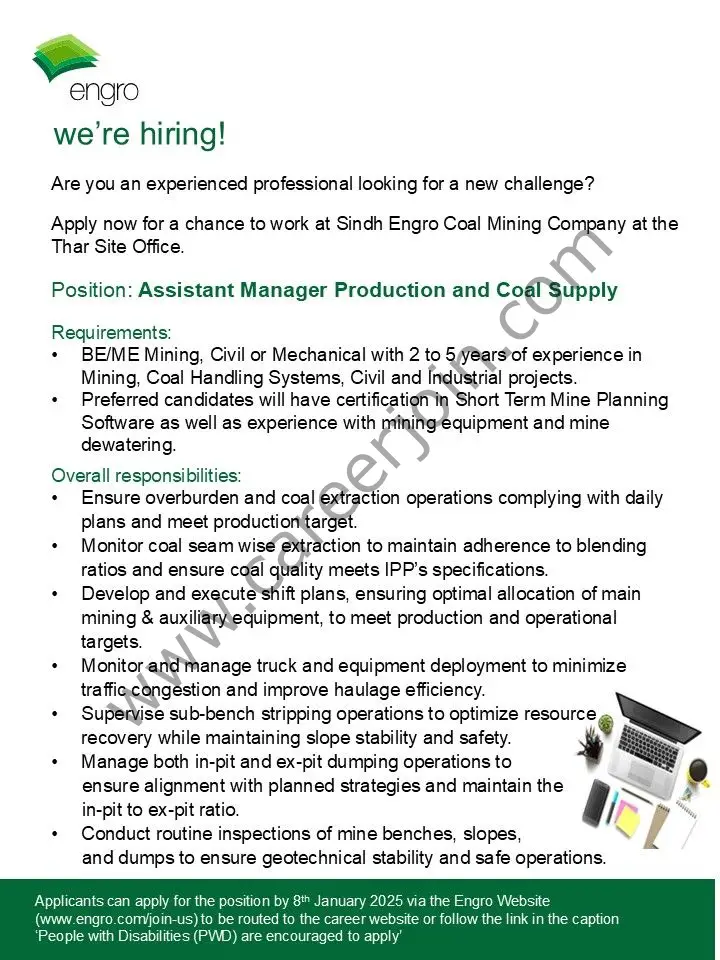 Engro Corporation Limited Jobs January 2025 1