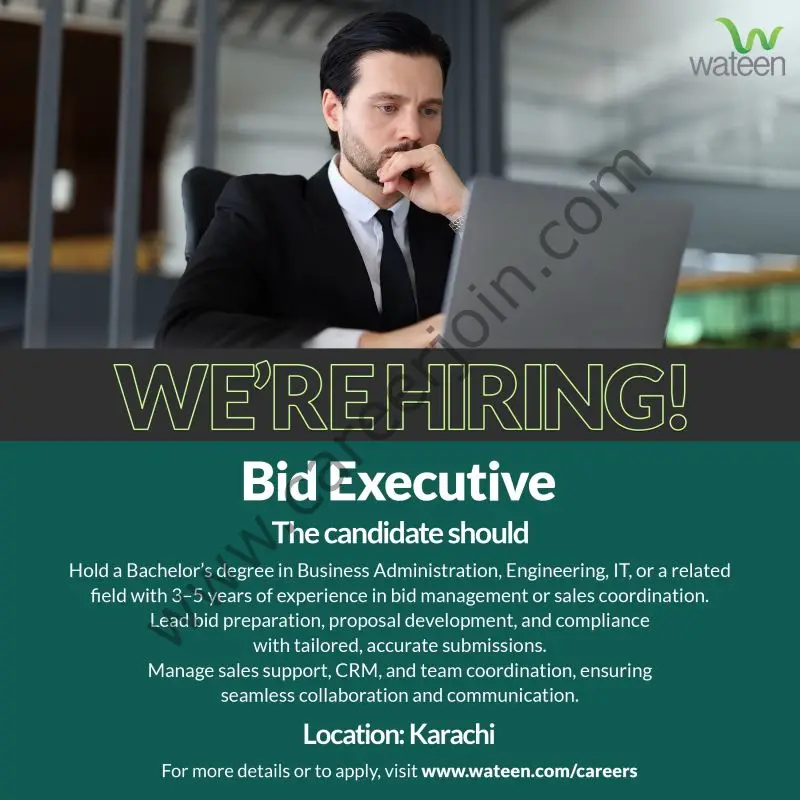 Wateen Telecom Limited Jobs January 2025 3
