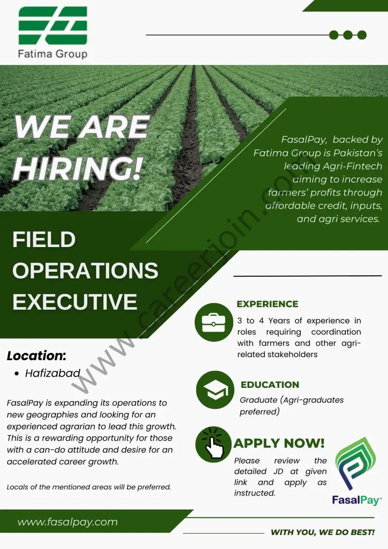 Fasal Pay Jobs Field Operations Executive 1