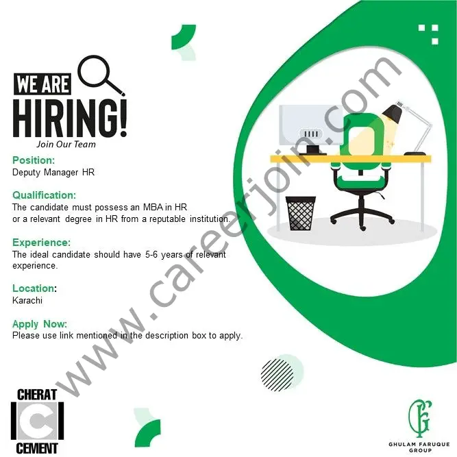 Cherat Cement Pvt Ltd Jobs Deputy Manager HR 1