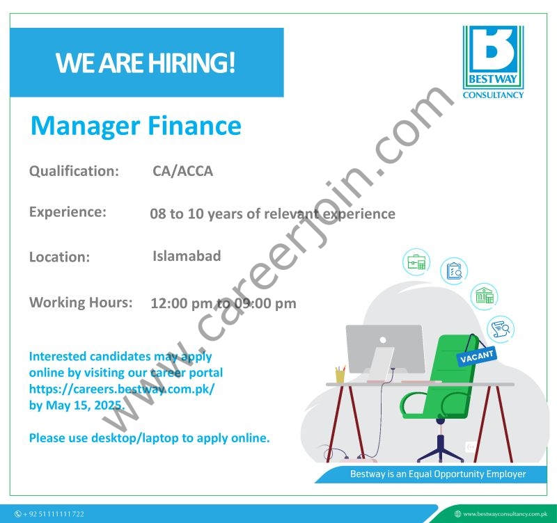 Bestway Consultancy Jobs May 2025 1