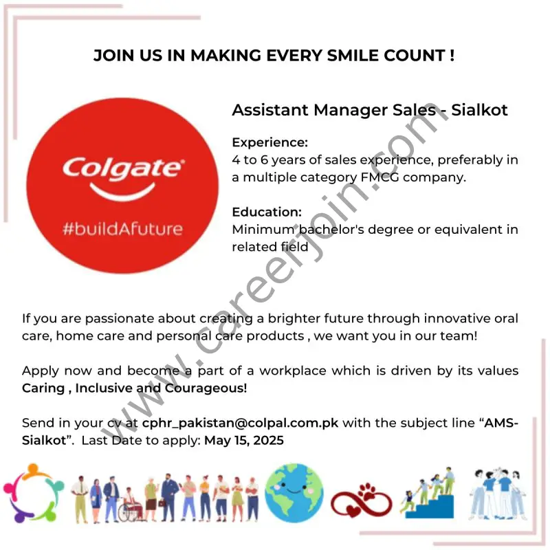Colgate Pamolive Pakistan Jobs May 2025 2