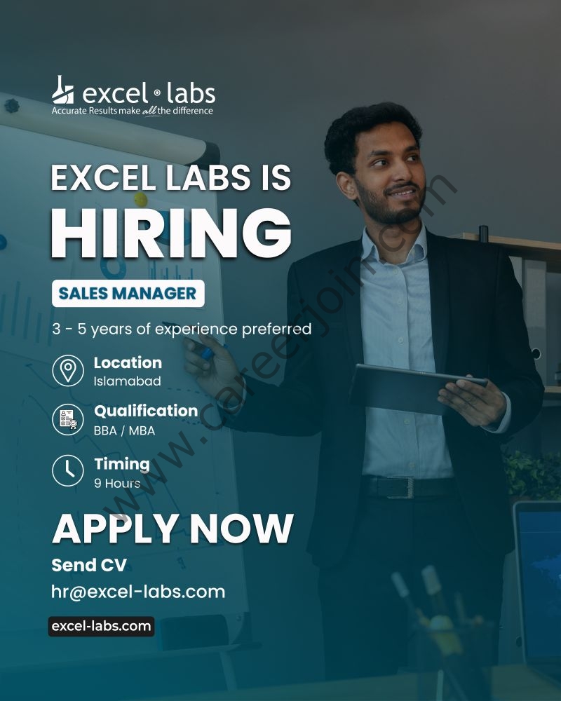 Excel Labs Jobs Sales Manager 1