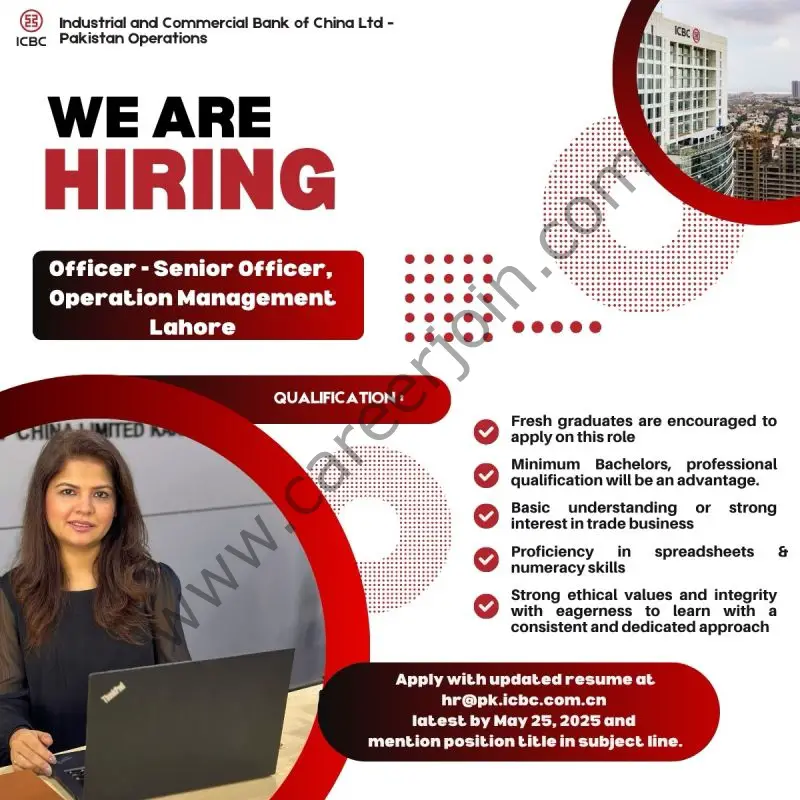 ICBC Pakistan Jobs May 2025 1