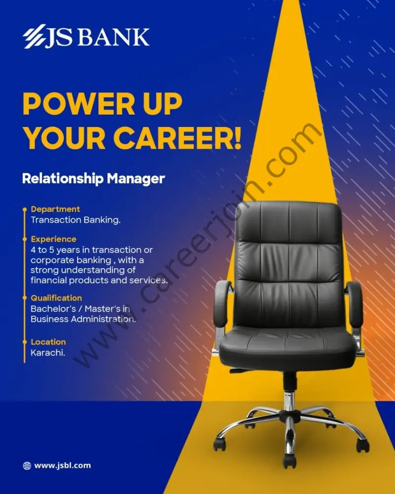 JS Bank Jobs Relationship Managers 1