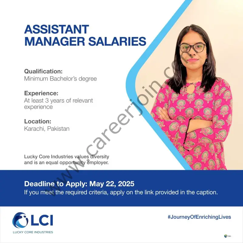 Lucky Core Industries Limited LCI Jobs Assistant Manager Salaries 1