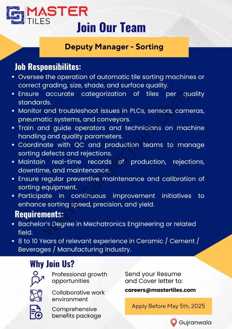 Master Tiles Jobs May 2025 2