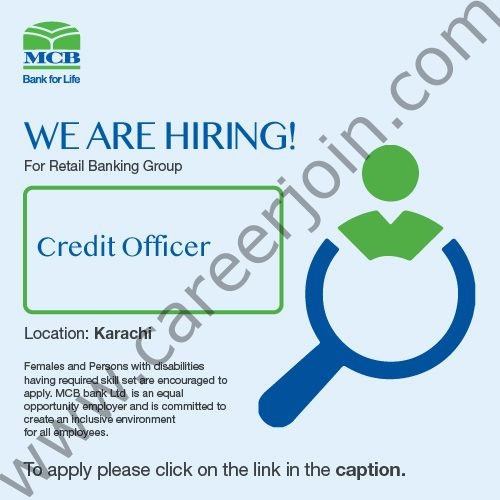 MCB Bank Limited Jobs Credit Officer 1