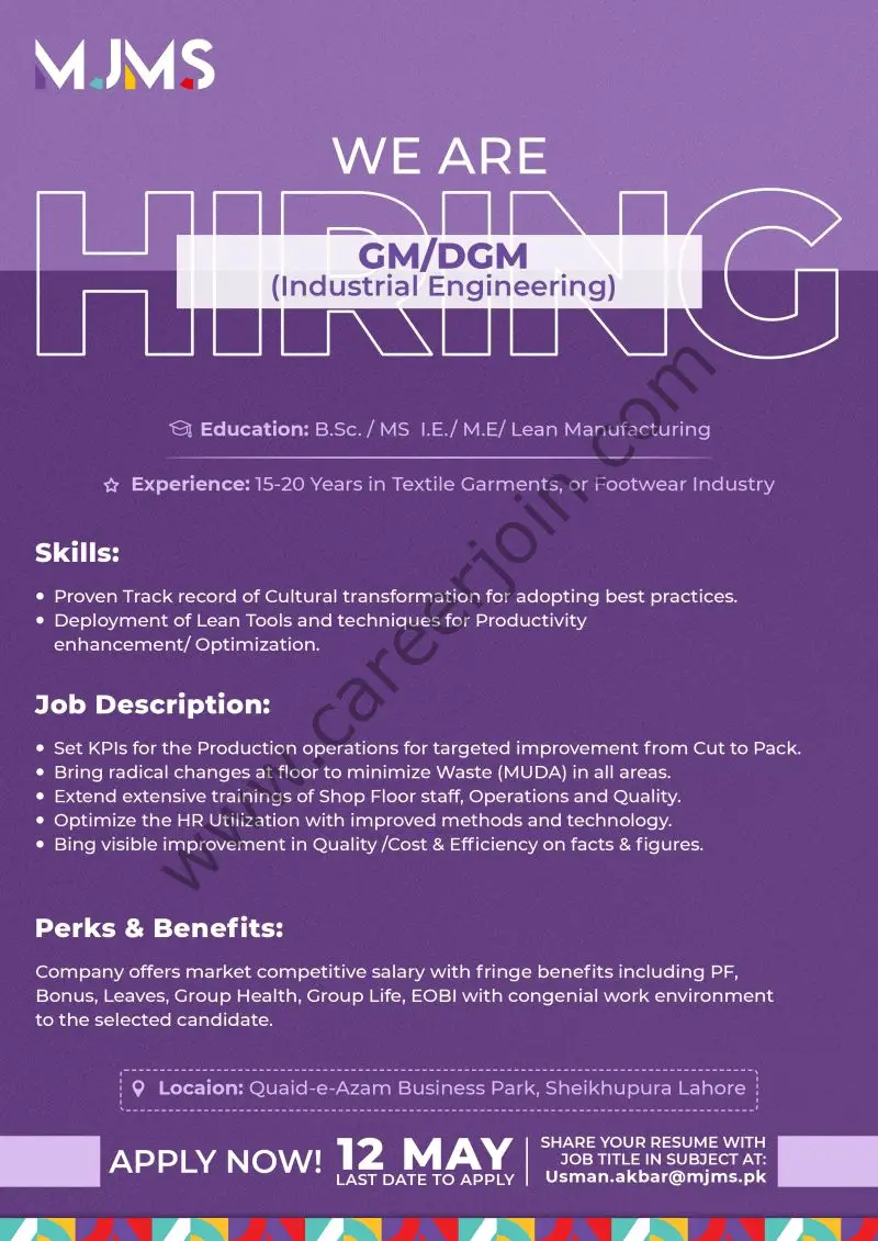 MJMS Jobs May 2025 1