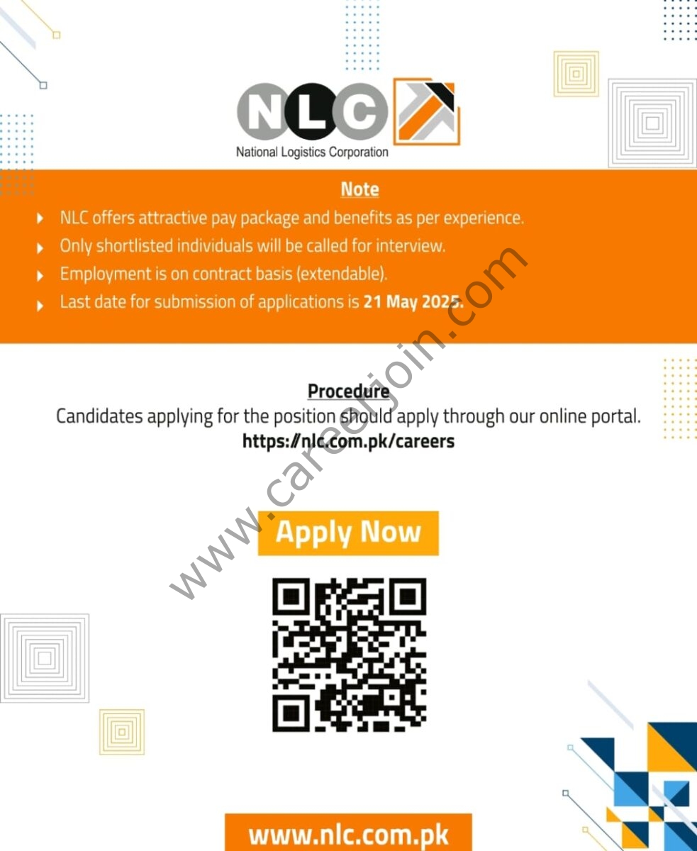 NLC National Logistics Corporation Jobs ICTO Infrastructure & Support 2