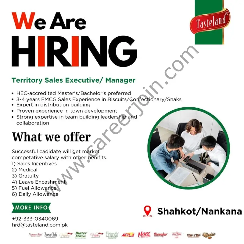 Tasteland Allied Food Jobs TSE / TSM 1