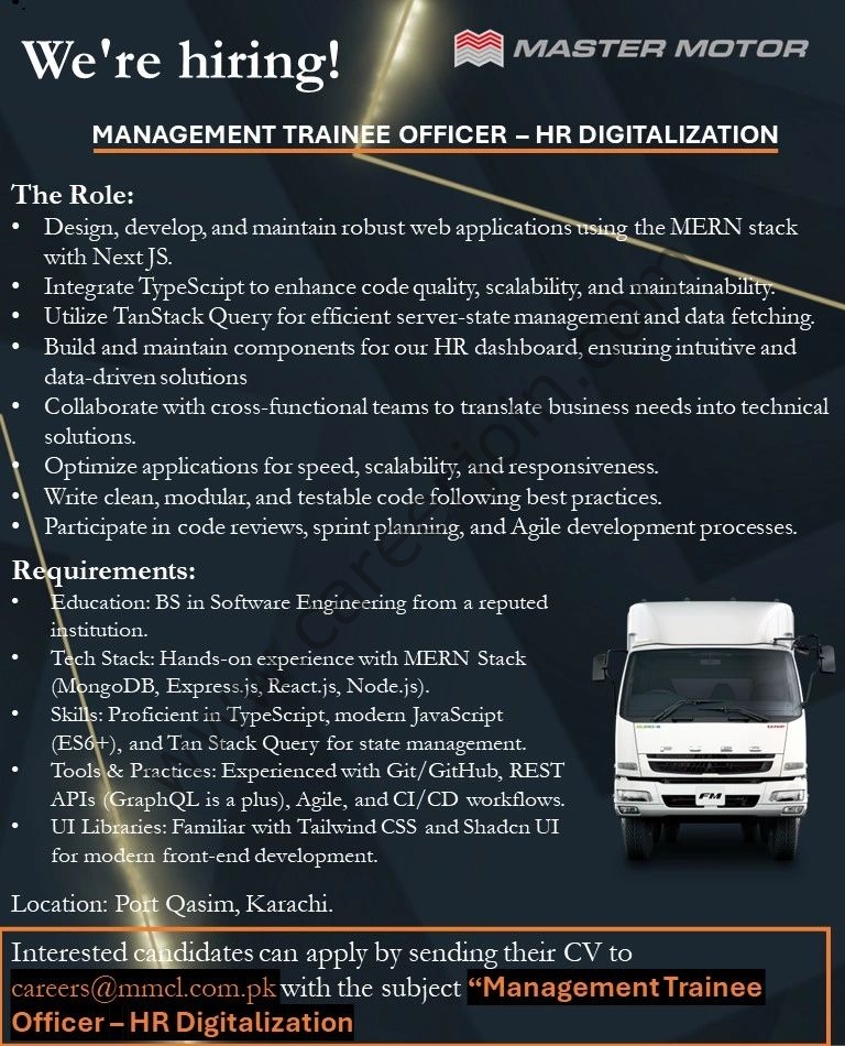 Master Motor Jobs June 2025 1