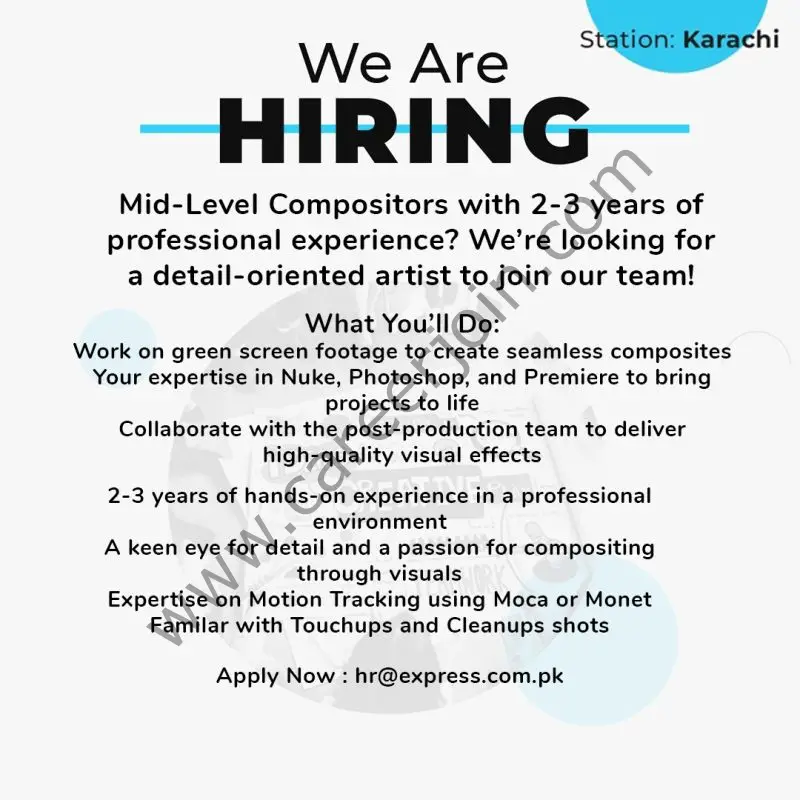 Express Media Group Jobs Mid-Level Compositors 1