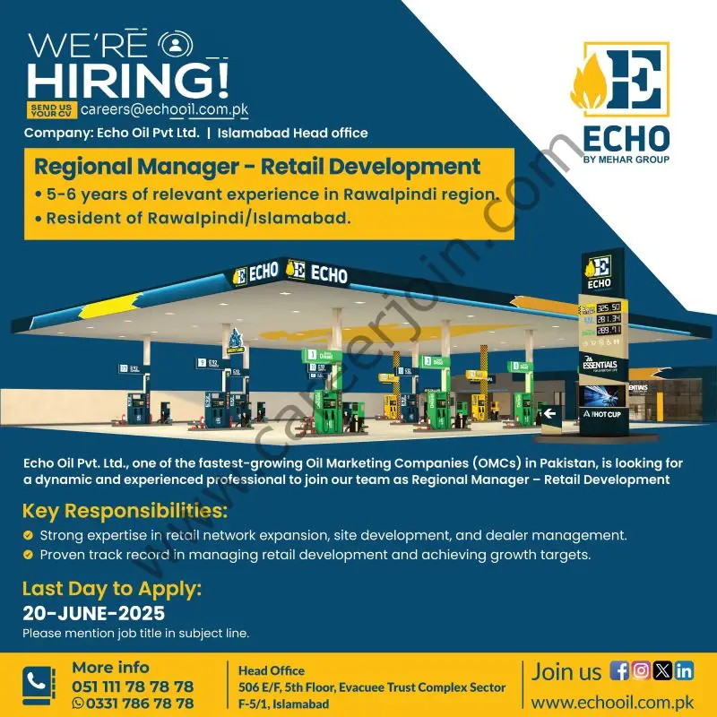 Echo Oil Jobs June 2025 1